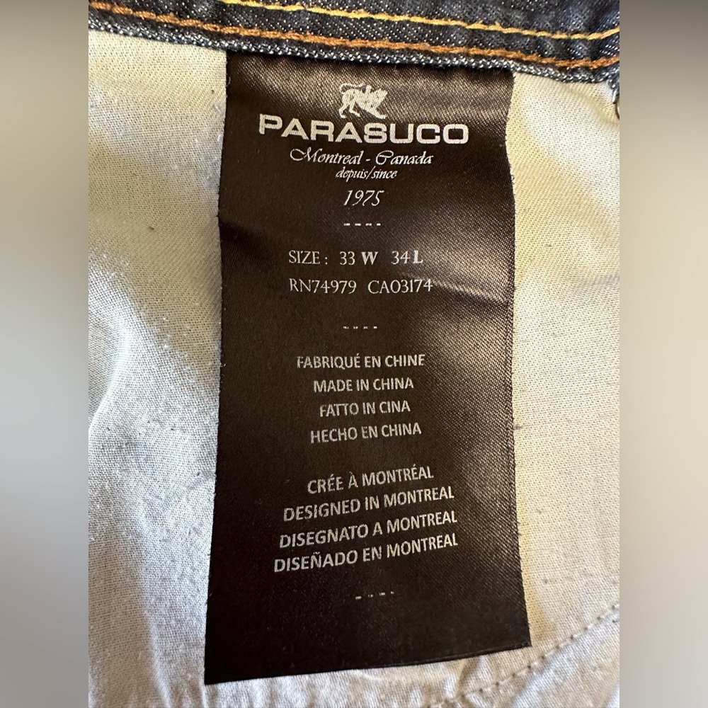 Parasuco selvedge jeans - Picture 12 of 15